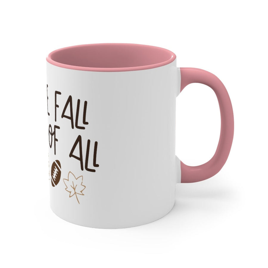 Coffee Mug, Fall Coffee Mug, Football Season, I love fall most of all, Fall gifts, Cute coffee mugs, small gift, Fall decor, Birthday