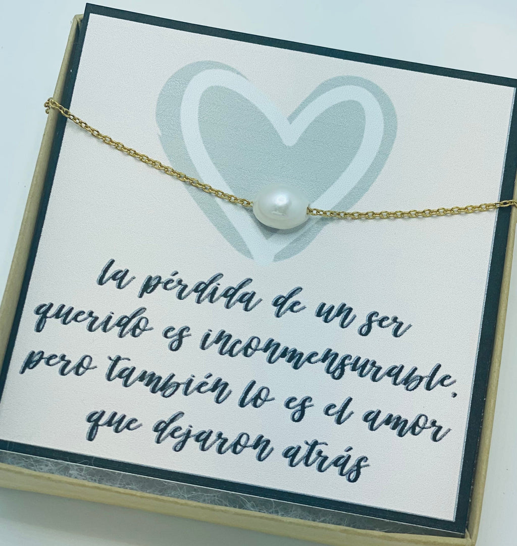 Spanish Memorial gift, Español, Pérdida de un ser querido, Pérdida de madre, Pérdida de padre, Pérdida de hijo, Regalo de duelo