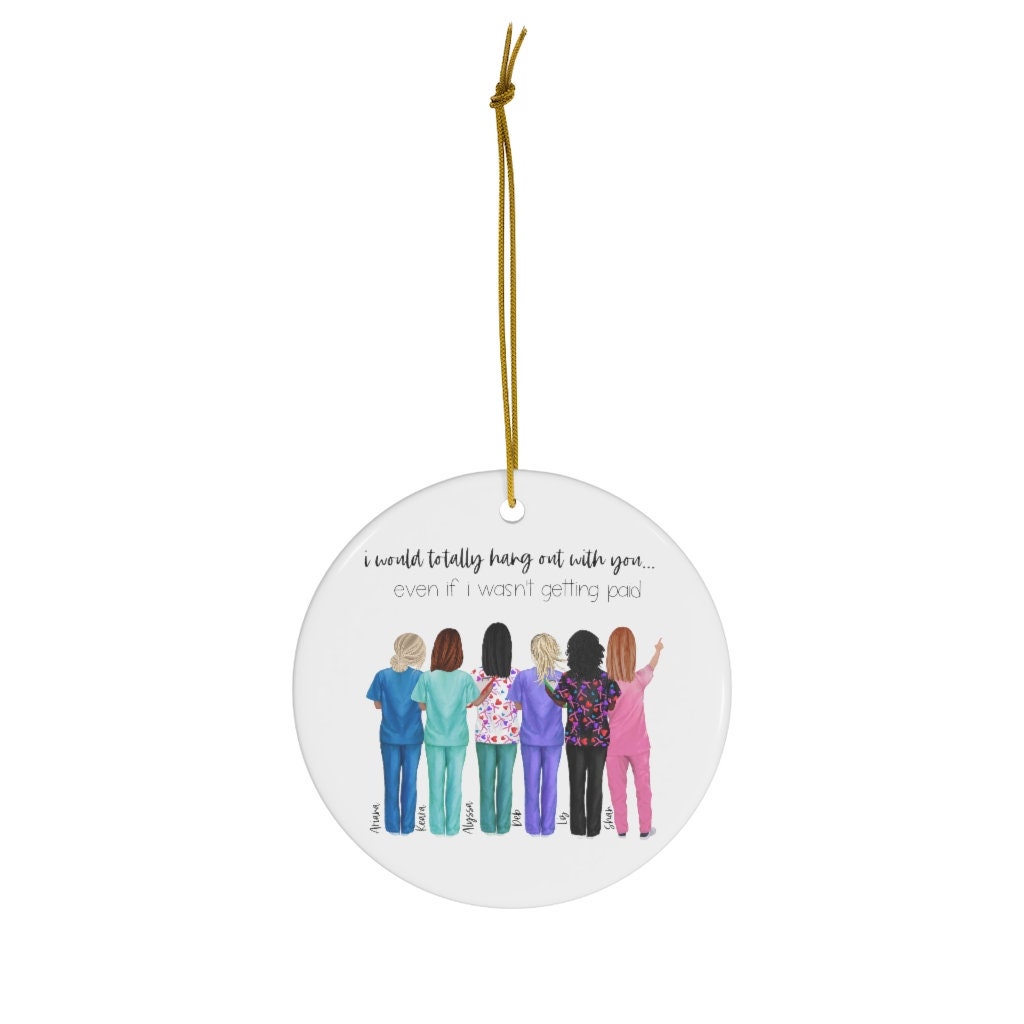 Copy of Co-worker gift, Christmas Ornament, Christmas ornament gift, Ornament gifts, Co-worker gifts, Gift for co-worker, Nurse Ornament, Nu