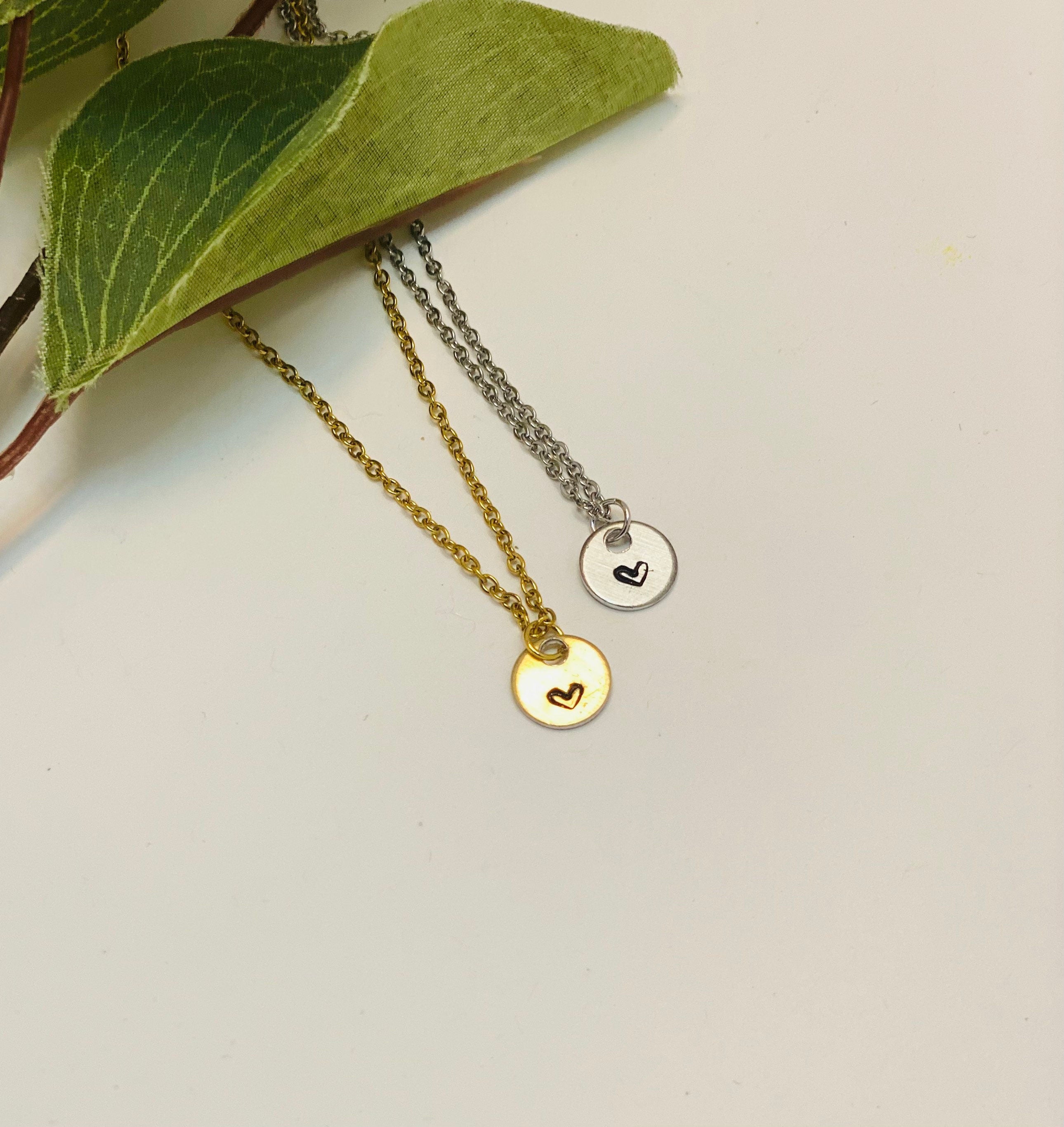 Teacher gift, teacher necklace, heart necklace, teacher Appreciation gift, gift for her, back to school gift, inexpensive teacher gift