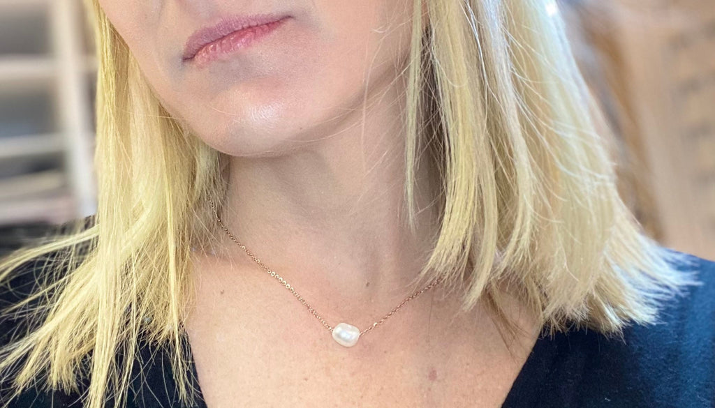 Cute teacher's gifts, Daycare provider gifts, Pre school teacher gift, Pearl necklace, Student teacher gifts, Sunday school teacher