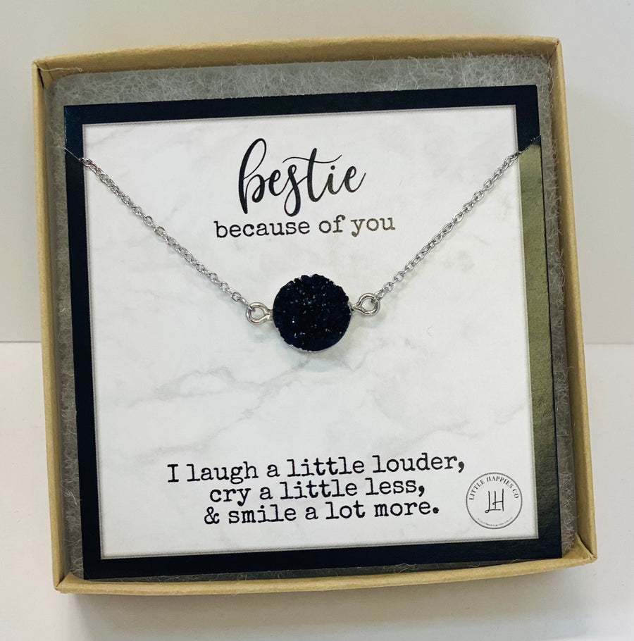 Gift for friends, friendship gift, friendship necklace, bestfriend Valentine gift, best friend gift, bestfriend necklace, bestie (02-001)