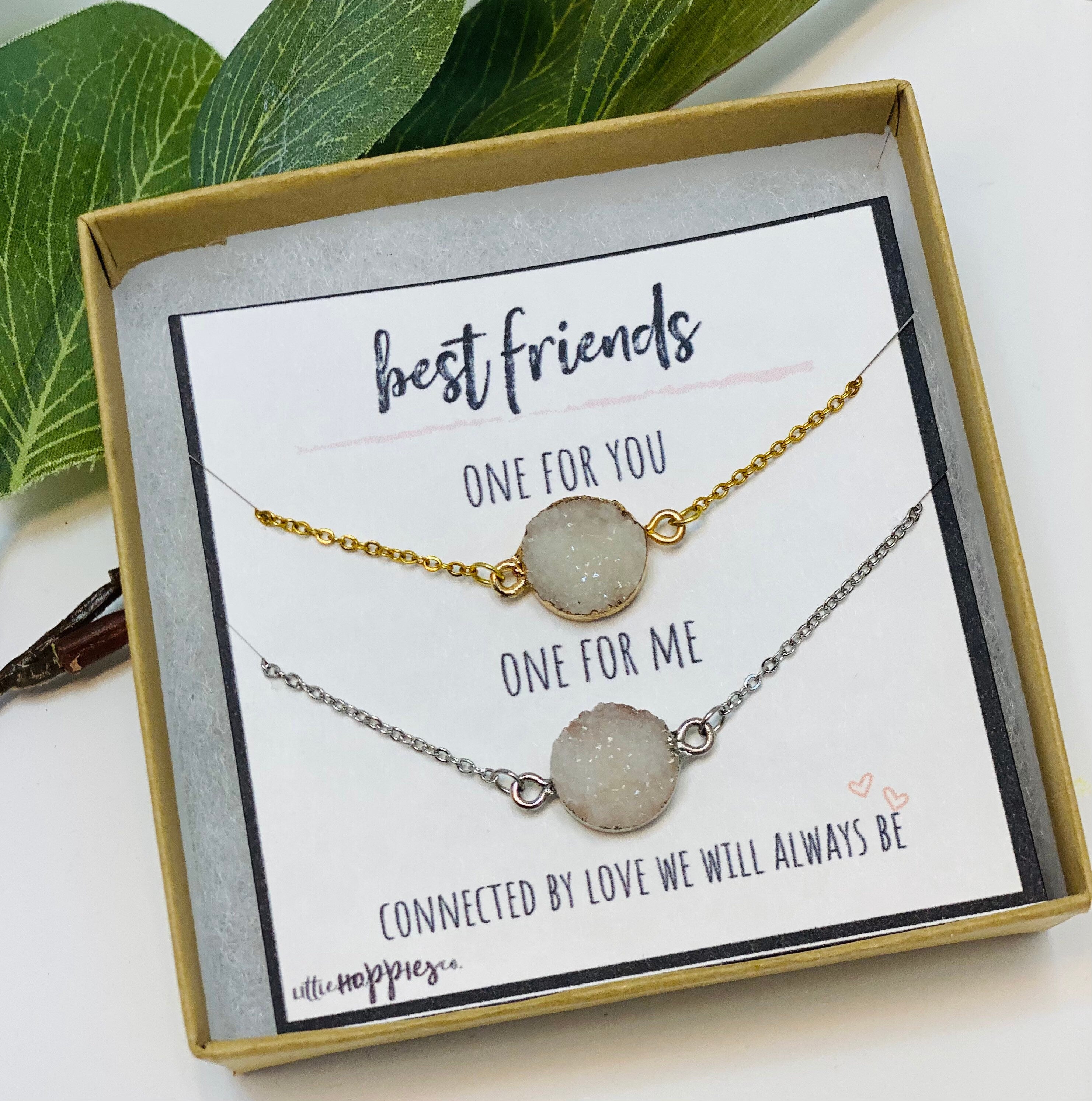 Friendship necklace for 2, Friendship jewelry for best friend, Set of 2 friendship necklaces, Friendship necklace set, Matching necklaces