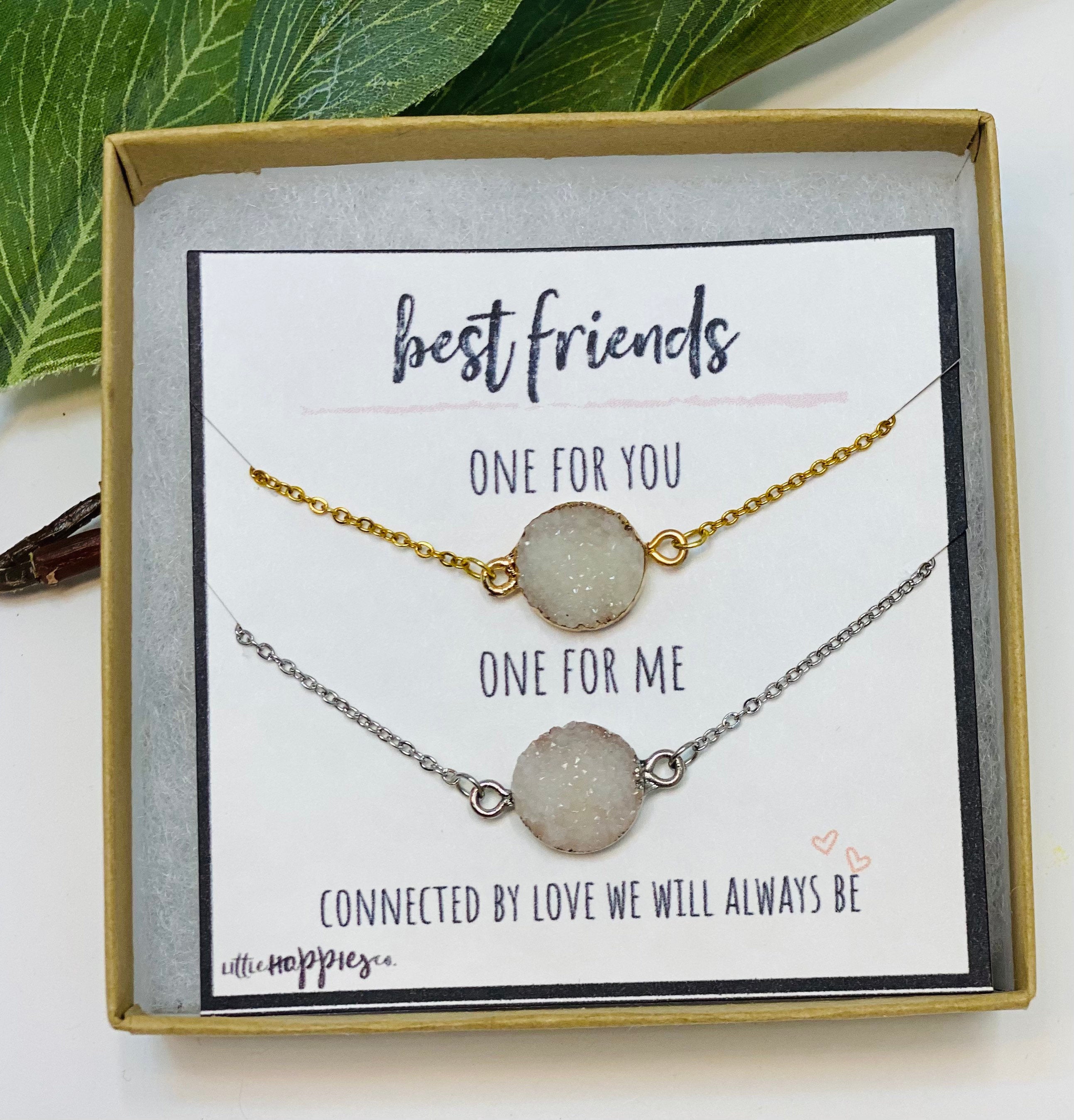 Friendship necklace for 2, Friendship jewelry for best friend, Set of 2 friendship necklaces, Friendship necklace set, Matching necklaces