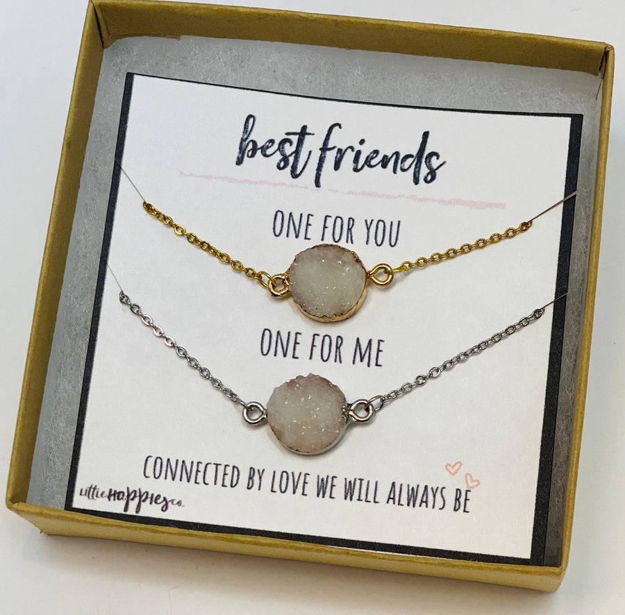 Friendship necklace for 2, Friendship jewelry for best friend, Set of 2 friendship necklaces, Friendship necklace set, Matching necklaces