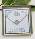 BFF Necklace, Christmas Gifs for Best Friend, Bestie Gifts, Friend Birthday Gift, Quotes, Best Friend Necklace, Inexpensive Gift, BFF Gifts