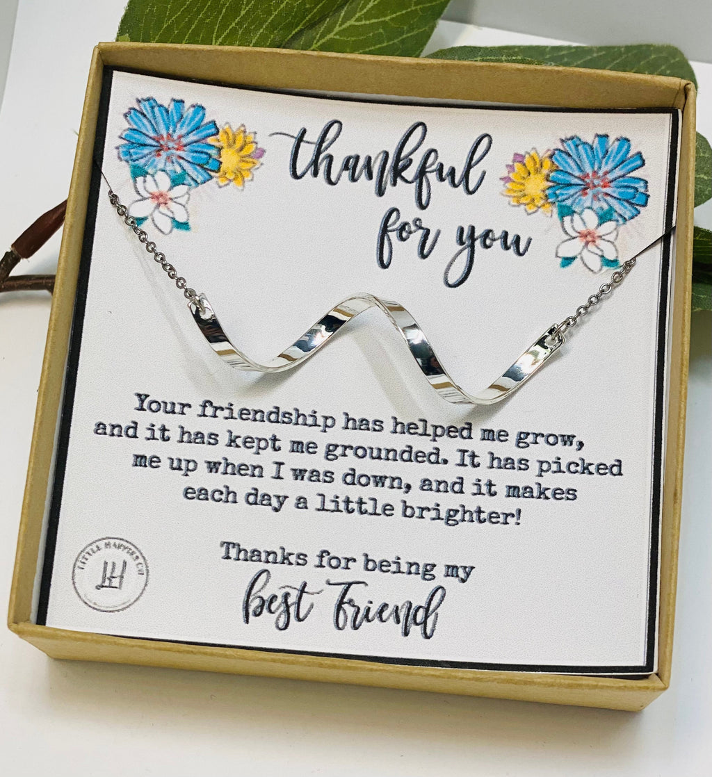 Bestie Gifts, BFF Necklace, Friend Birthday Gift, Best Friend Necklace, BFF Gifts, Christmas Gifts for Best Friend, Inexpensive Gift, Gifts