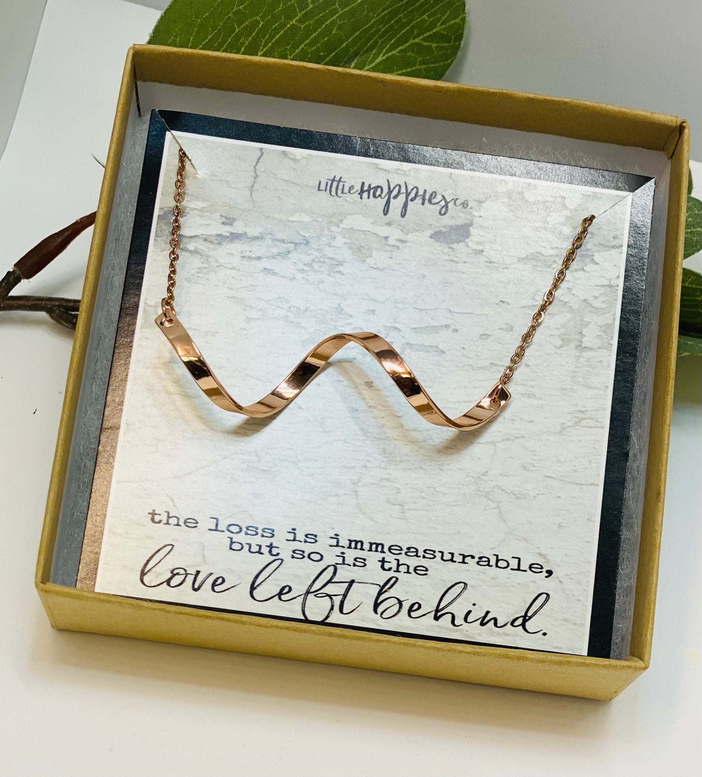 Sympathy Gift Loss of Father, Sympathy Gift, Sympathy Gift Loss of Mother, Bereavement Gift, Memorial Necklace, Sympathy/Grief Necklace