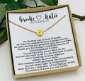 BFF Necklace, Personalized Name Necklace, Gift for Best Friend, Friend Gifts for women, Friend Quotes, Friend gift, Christmas Gift