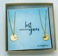 Best friend necklaces for 2, Best friend necklaces for adults, Necklace set for 2 friends, Two piece necklace for friends, arrow necklace