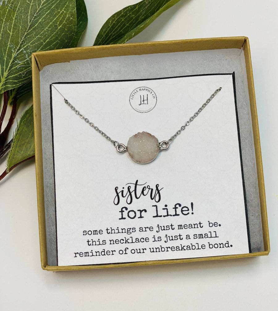 Sister Necklace, Christmas Gift for Sister, Big Sister Little Sister, Gift for Sister, Sister Gifts, Birthday Gift for Sister, Sisters