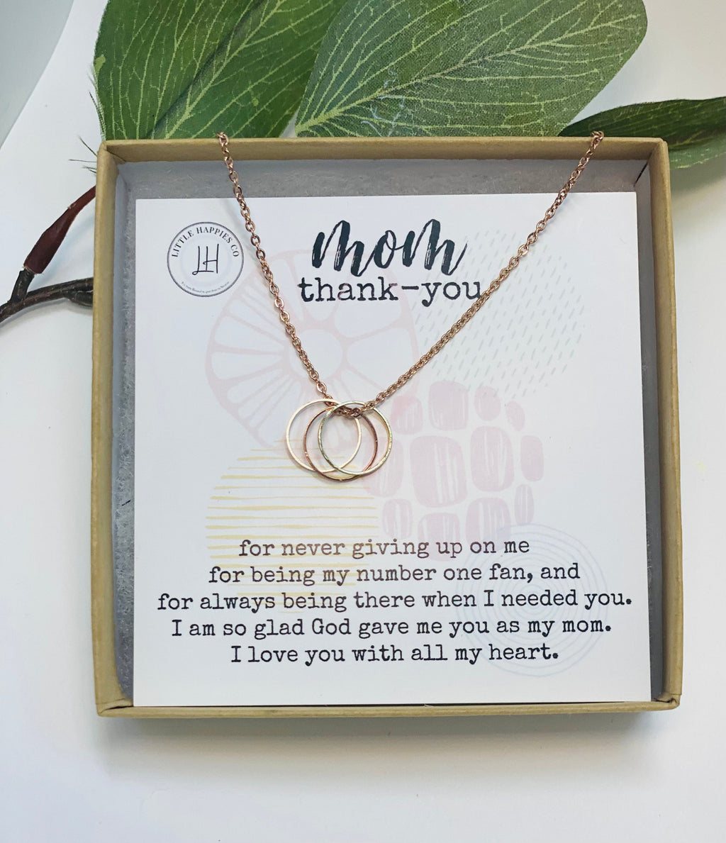 Necklace for mom, Mom necklace, Mother necklace, Mother's Day gift, Mom gift, Jewelry for mom, Mom present, Mommy necklace, Family (01-002)