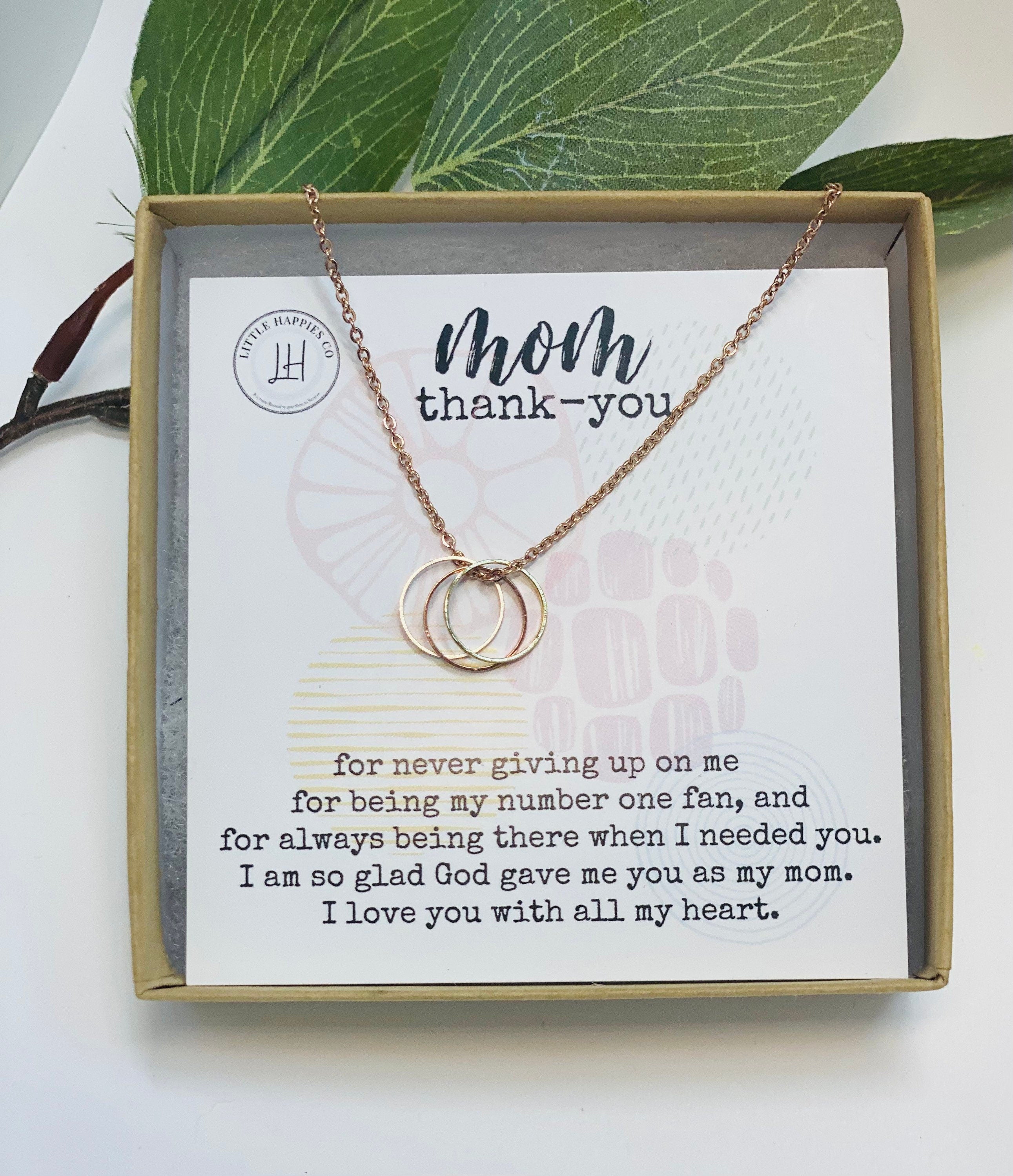 Necklace for mom, Mom necklace, Mother necklace, Mother's Day gift, Mom gift, Jewelry for mom, Mom present, Mommy necklace, Family (01-002)