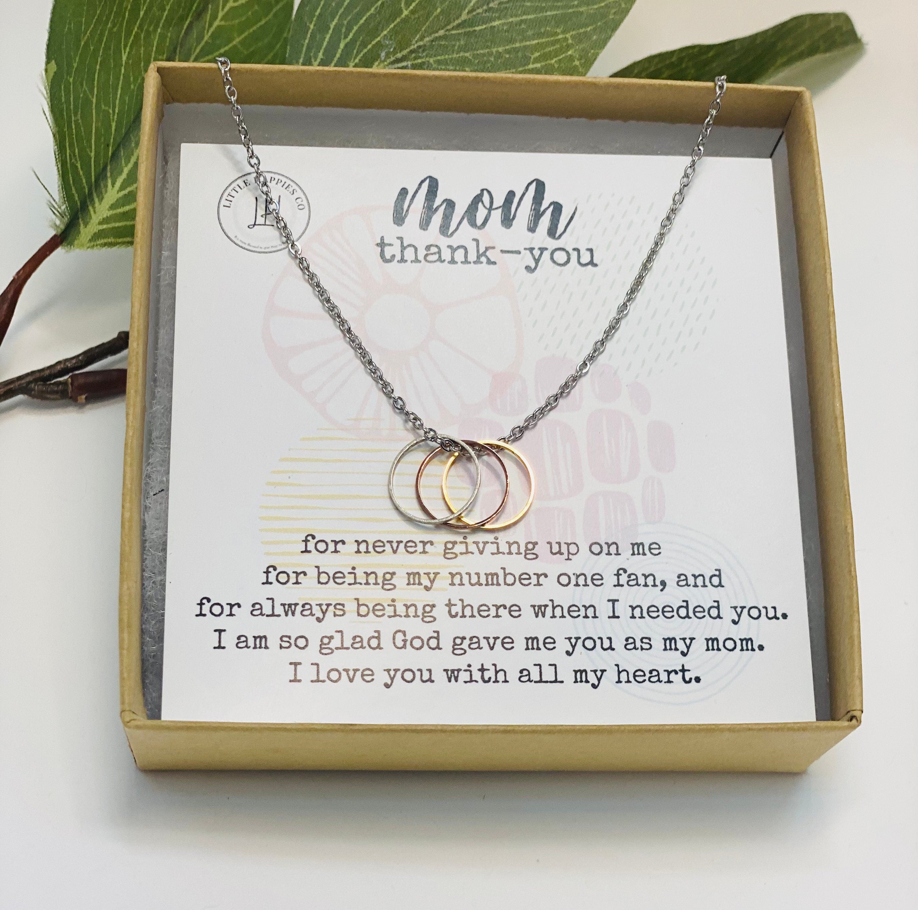 Necklace for mom, Mom necklace, Mother necklace, Mother's Day gift, Mom gift, Jewelry for mom, Mom present, Mommy necklace, Family (01-002)
