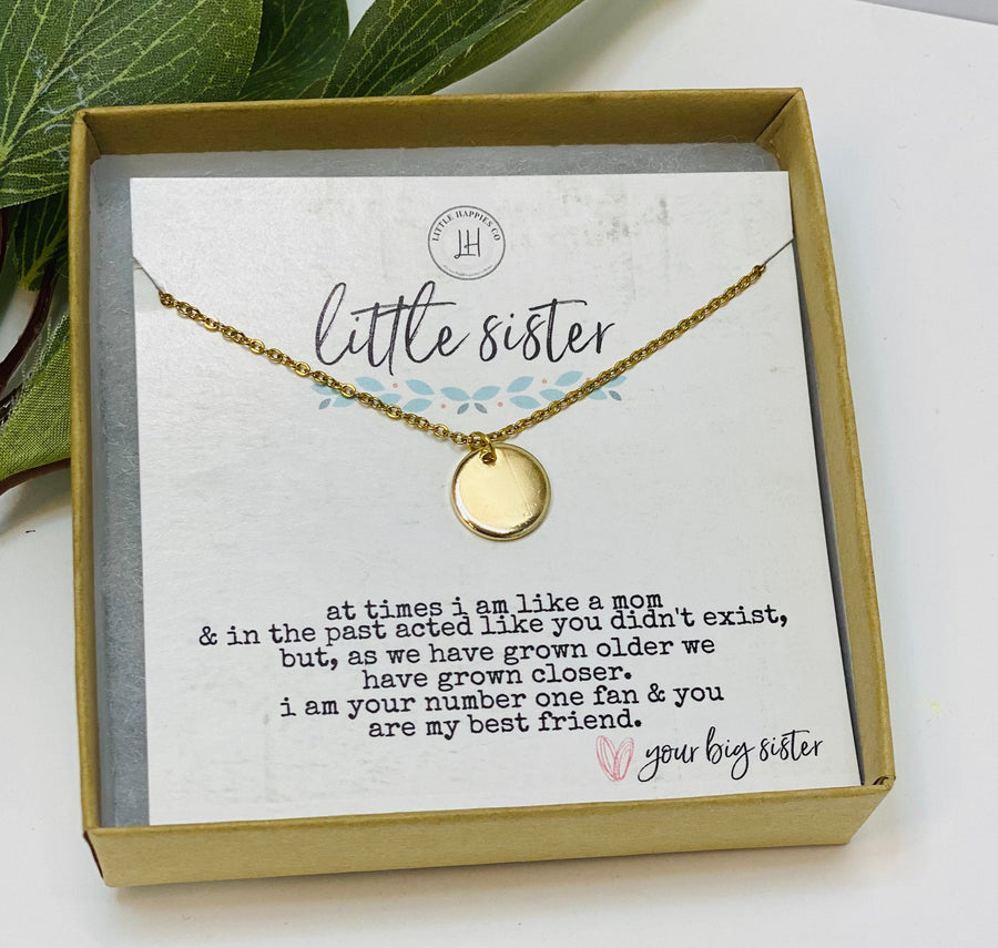 Best Deal for Big Sister and Little Sister Necklace, Big Sis Lil Sis |  Algopix