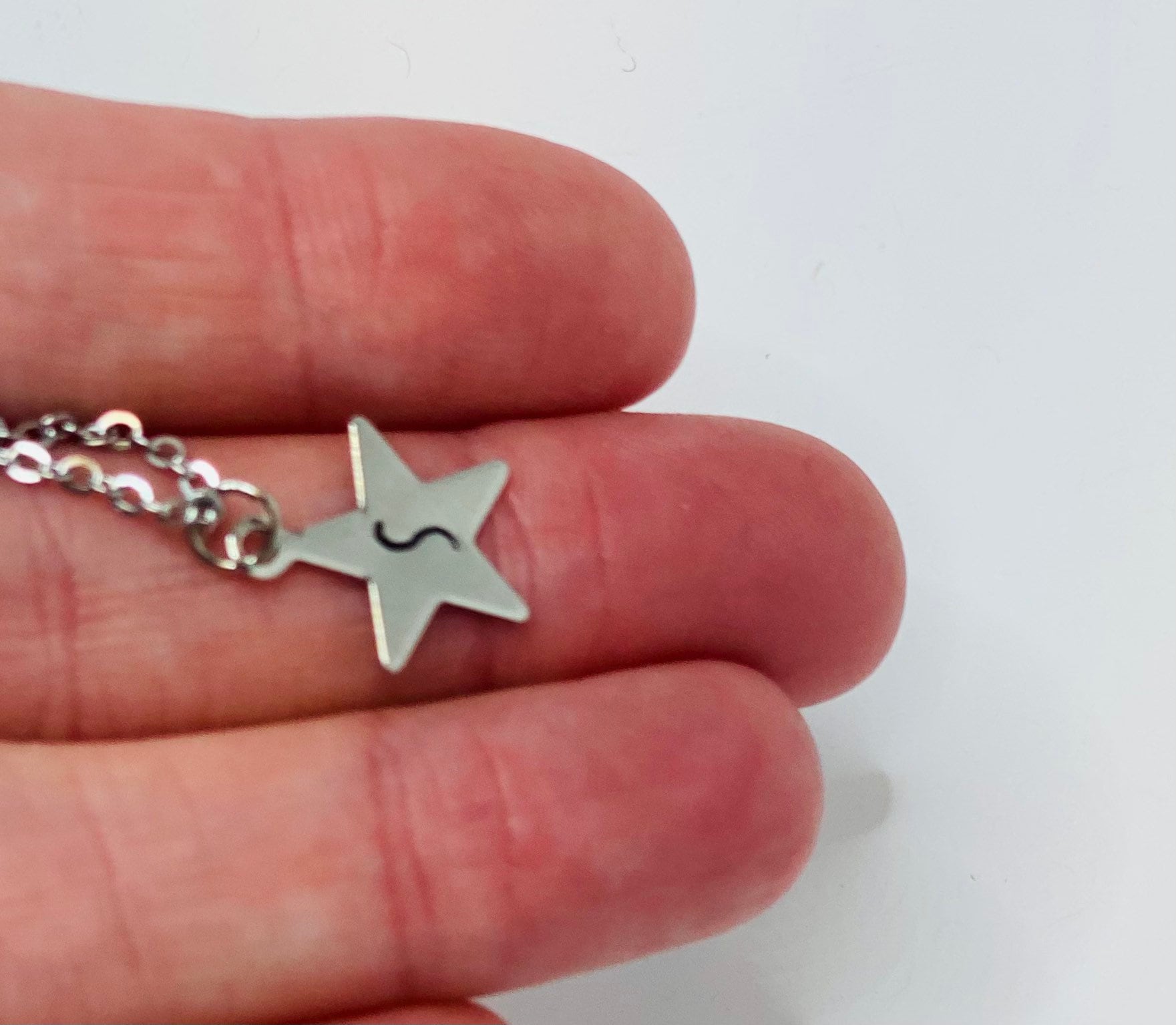 Best friend gifts, friendship gift, star necklace, two necklaces, best friend birthday gift, personalized gift, initial necklace, necklace