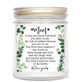 Gift for mom, Candle gift, Personalized candle, Soy candle, Handmade candle, Personalized gifts, small gift, Christmas gift for Mom, mom