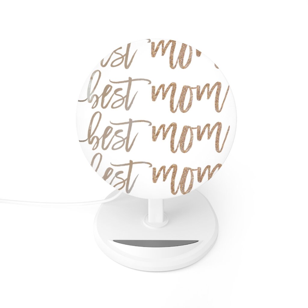 Wireless Phone Charger, Gifs for mom, Gift for Mom, Personalized gift for mom, Best Mom Ever, Christmas gift for Mom, Birthday gift for Mom