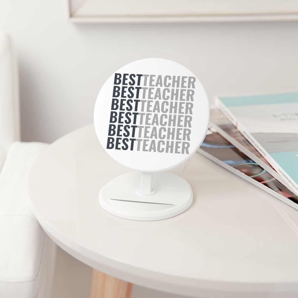 Wireless Phone Charger, Teacher gifts, Gift for Teacher, Christmas gift for teacher, Teacher gift for male, Teacher gift for man