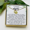 Loss of mom, Loss of mother gift, Loss of mother, Loss of mother jewelry, Loss of mother necklace, Grief gift, Sympathy gift, Keepsake gift