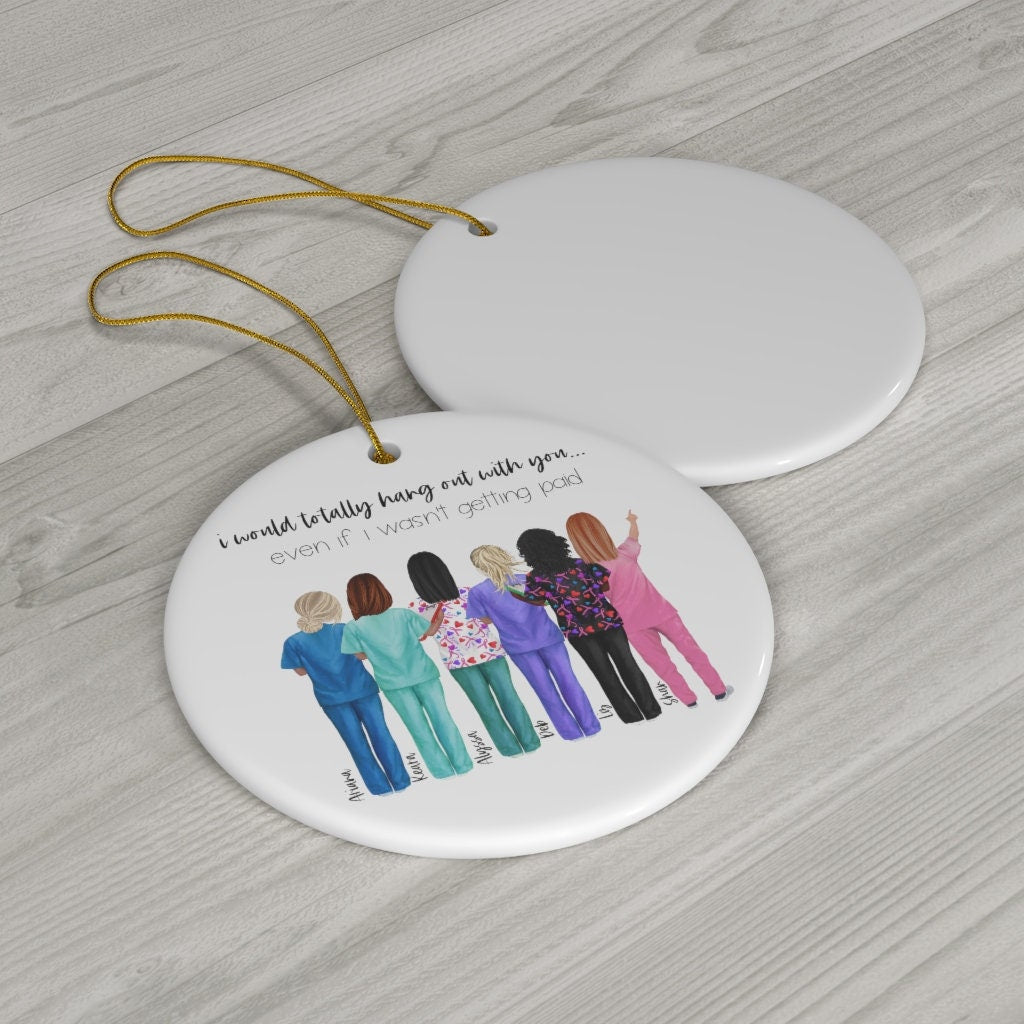 Copy of Co-worker gift, Christmas Ornament, Christmas ornament gift, Ornament gifts, Co-worker gifts, Gift for co-worker, Nurse Ornament, Nu