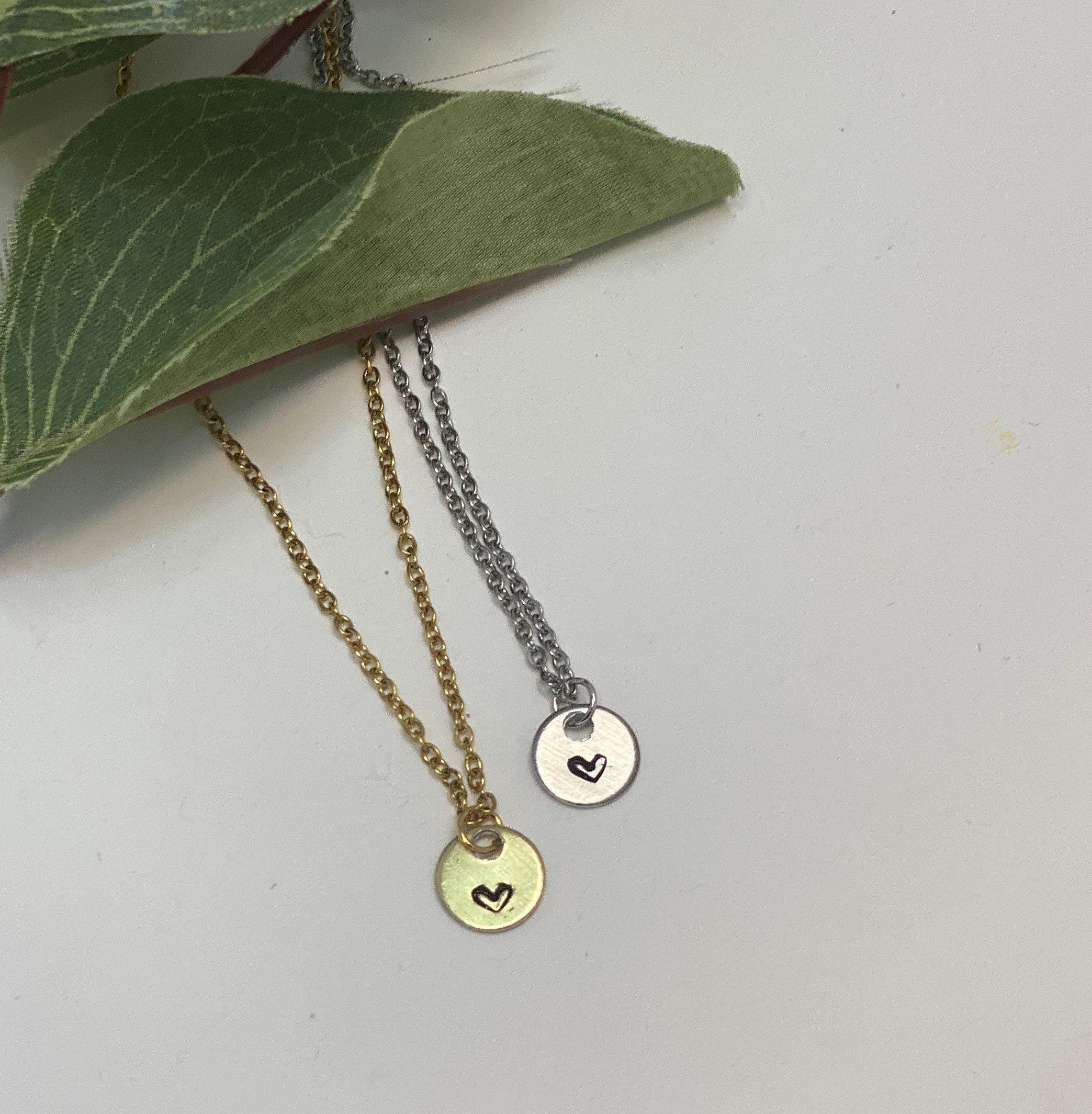 Teacher gift, teacher necklace, heart necklace, teacher Appreciation gift, gift for her, back to school gift, inexpensive teacher gift