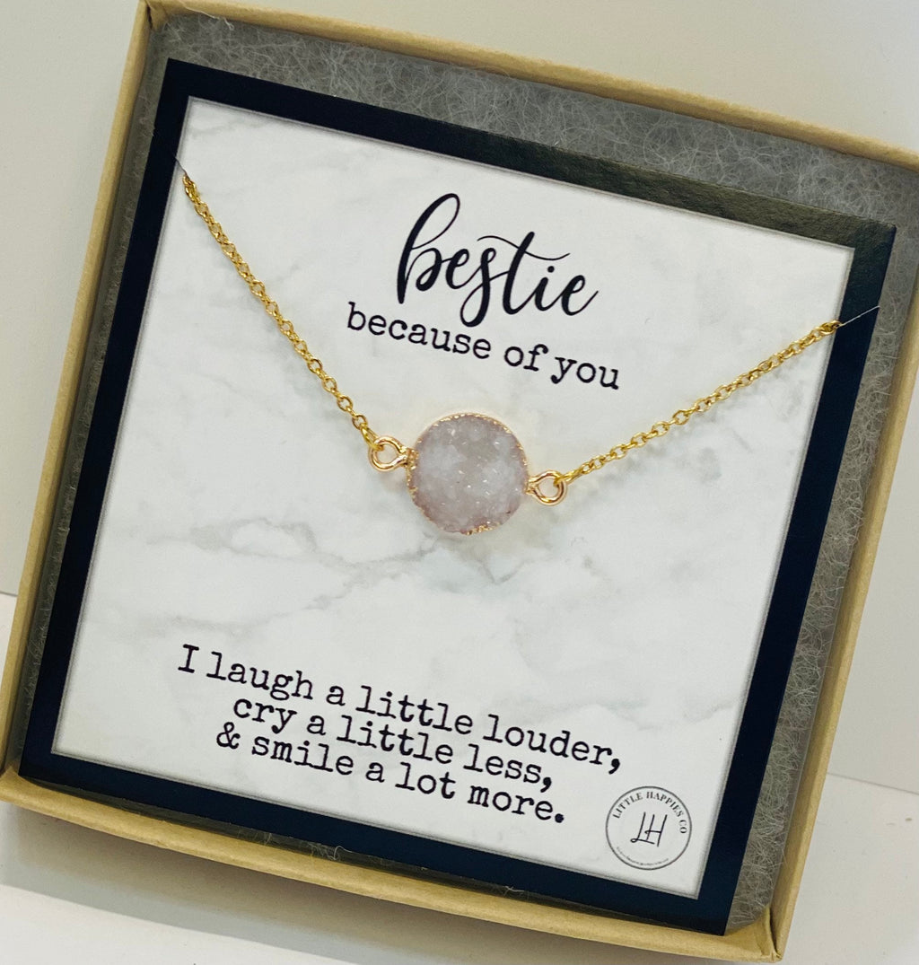 Gift for friends, friendship gift, friendship necklace, best friend gift, bestfriend necklace, bestfriend, bestie, (02-001)