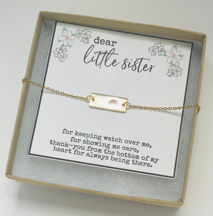 Little sister necklace, Sister jewelry, Sister necklace, Sister gift, Sister quotes, Gift for sister, Younger sister, Jewelry for sister