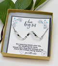 Gift for older sister, Big sister gifts, Big sis necklace, Unique birthday gifts for sister, Gift for sister, Gift ideas for sister birthday