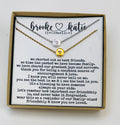 BFF Necklace, Double Necklace, Friendship Necklaces, Best Friend Necklace, Set of 2, Double Necklace, Friend Group Gifts, Best Friend Gift