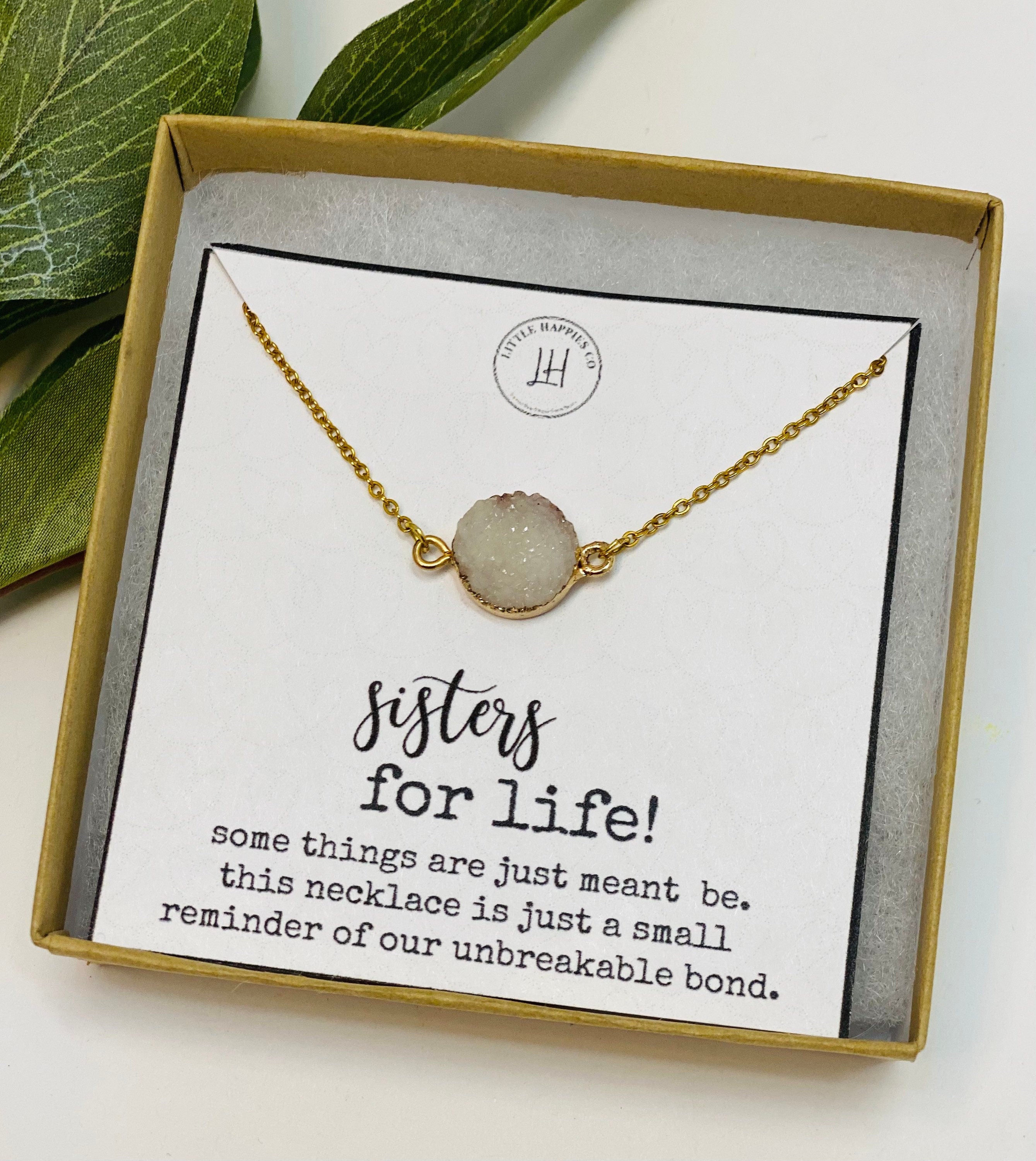 Sister Necklace, Christmas Gift for Sister, Big Sister Little Sister, Gift for Sister, Sister Gifts, Birthday Gift for Sister, Sisters