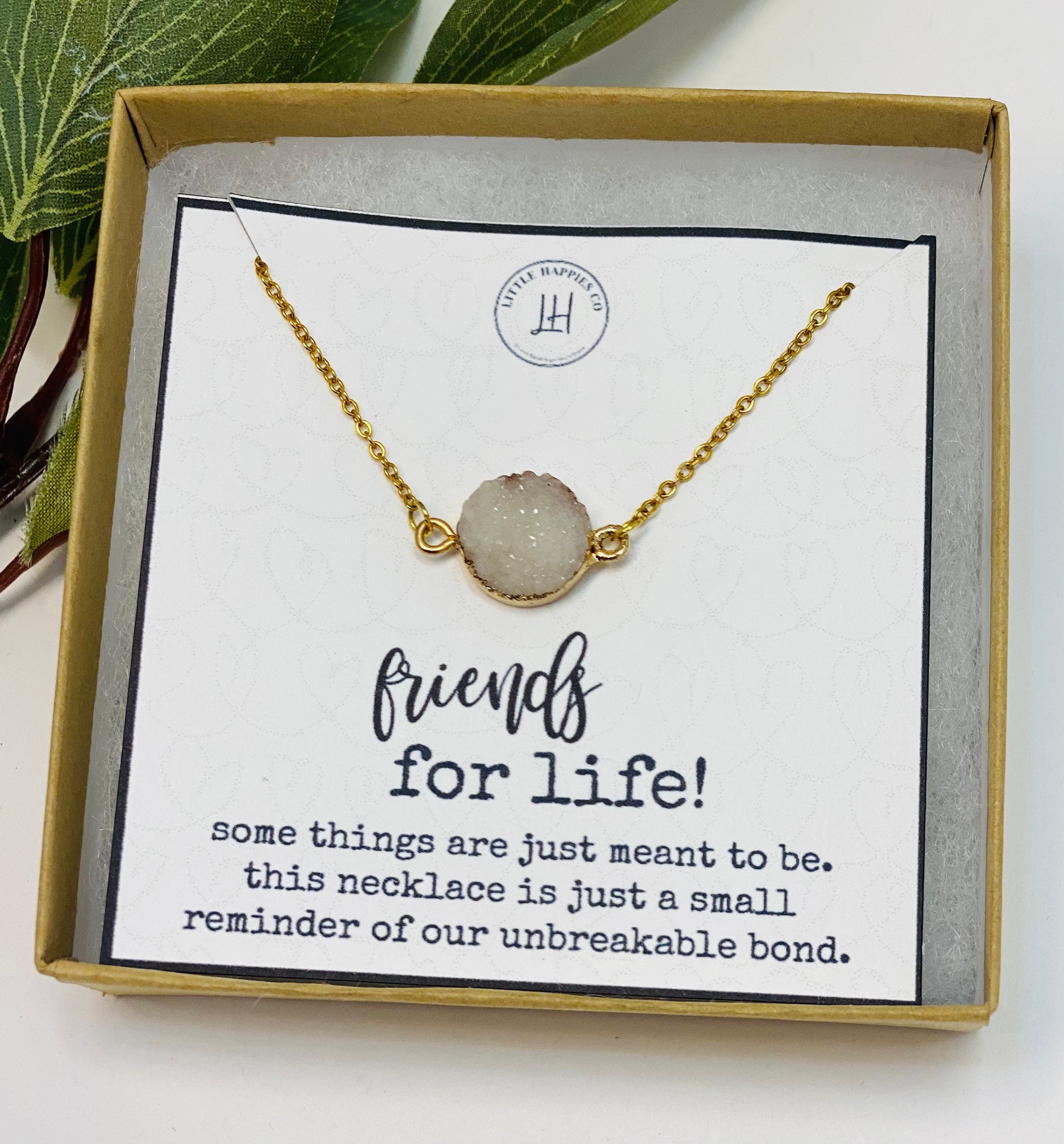 Gift for friends, friendship gift, friendship necklace, bestfriend gifts, bestfriend gift, heartfelt gift, personalized, gift for her